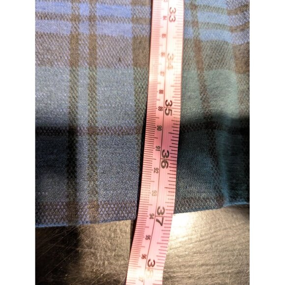 Connected Apparel Classic Plaid A-Line Dress Academia Office Career - Picture 7 of 7